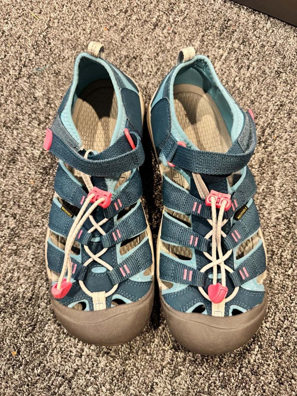 Keen Newport H2 Legion Blue/Hot Pink Washable Water Sandals
